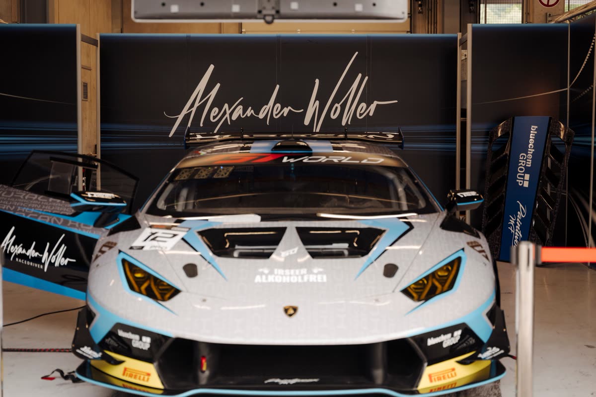 Huracán Super Trofeo in der Box